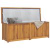 vidaXL Garden Box 150x50x55 cm Solid Wood Teak