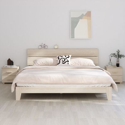 vidaXL Bedside Cabinets HAMAR 2 pcs Honey Brown 40x35x44.5cm Solid Wood, honey brown vidaXL Bedside Cabinets HAMAR 2 pcs Honey Brown 40x35x44.5cm Solid Wood