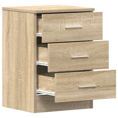 vidaXL Bedside Cabinet Sonoma Oak 38x35x56 cm Engineered Wood, sonoma oak vidaXL Bedside Cabinet Sonoma Oak 38x35x56 cm Engineered Wood