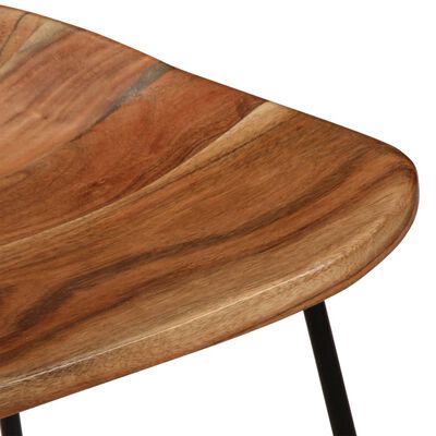 vidaXL Bar Stools 2 pcs Solid Acacia Wood,  vidaXL Bar Stools 2 pcs Solid Acacia Wood