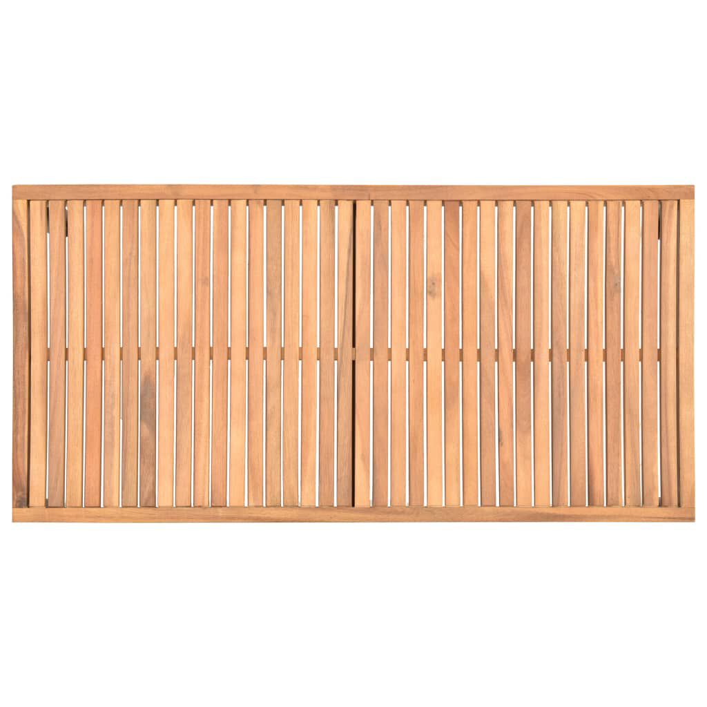vidaXL Garden Coffee Table 110x55x36 cm Solid Acacia Wood