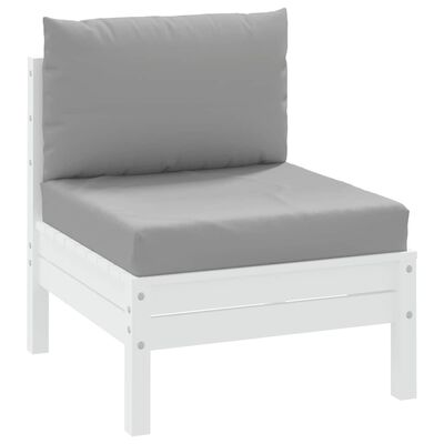 vidaXL Pallet Cushions 2 pcs Grey Oxford Fabric, grey vidaXL Pallet Cushions 2 pcs Grey Oxford Fabric