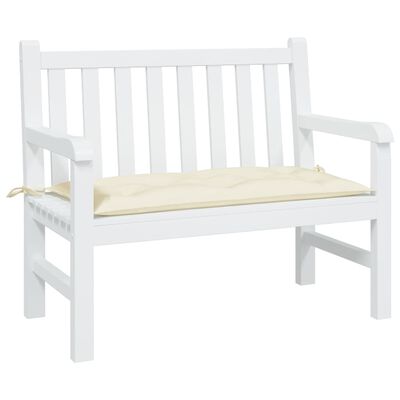 vidaXL Garden Bench Cushion Cream 100x50x7 cm Oxford Fabric, cream vidaXL Garden Bench Cushion Cream 100x50x7 cm Oxford Fabric