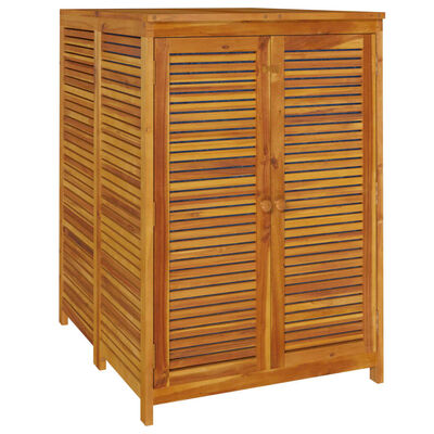 vidaXL Garden Storage Box 70x87x104 cm Solid Wood Acacia,  vidaXL Garden Storage Box 70x87x104 cm Solid Wood Acacia