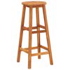 vidaXL Bar Stools 6 pcs Solid Acacia Wood