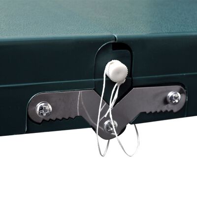 vidaXL Foldable Camping Table Set with 4 Stools Aluminium Extra Light Green, light green vidaXL Foldable Camping Table Set with 4 Stools Aluminium Extra Light Green