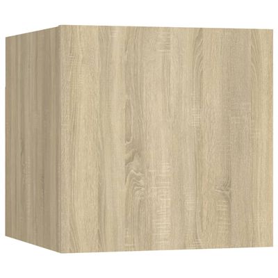 vidaXL Bedside Cabinets 2 pcs Sonoma Oak 30.5x30x30 cm Engineered Wood, sonoma oak vidaXL Bedside Cabinets 2 pcs Sonoma Oak 30.5x30x30 cm Engineered Wood