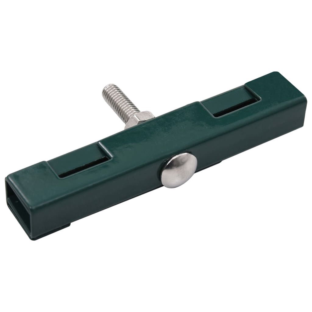 vidaXL Garden U Mat Connector 10 Sets Green