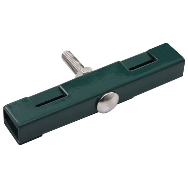 vidaXL Garden U Mat Connector 10 Sets Green