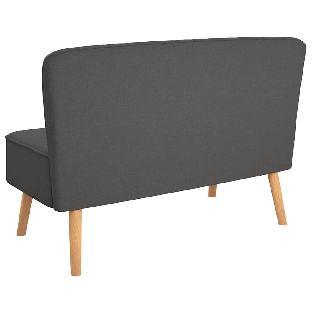 vidaXL Sofa Fabric 117x55.5x77 cm Dark Grey