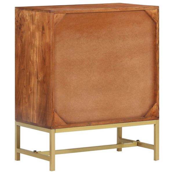 vidaXL Sideboard 60x35x75 cm Solid Wood Acacia