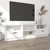 vidaXL TV Cabinet White 150x33.5x45 cm Engineered Wood