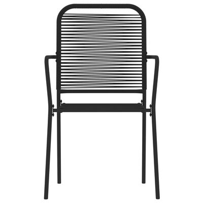 vidaXL 5 Piece Garden Dining Set Black,  vidaXL 5 Piece Garden Dining Set Black