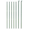 vidaXL Chain Link Fence Green 1.8x10 m