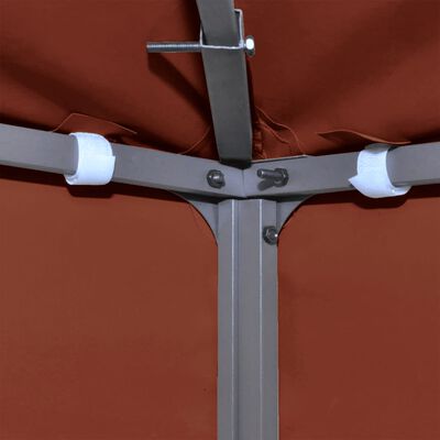 vidaXL 2-Tier Gazebo Top Cover 310 g/m² 3x3 m Terracotta, terracotta vidaXL 2-Tier Gazebo Top Cover 310 g/m² 3x3 m Terracotta