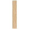 vidaXL Book Cabinet/Room Divider Sonoma Oak 155x24x160 cm Engineered Wood