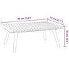 vidaXL 5 Piece Garden Lounge Set with Cushions Solid Wood Acacia