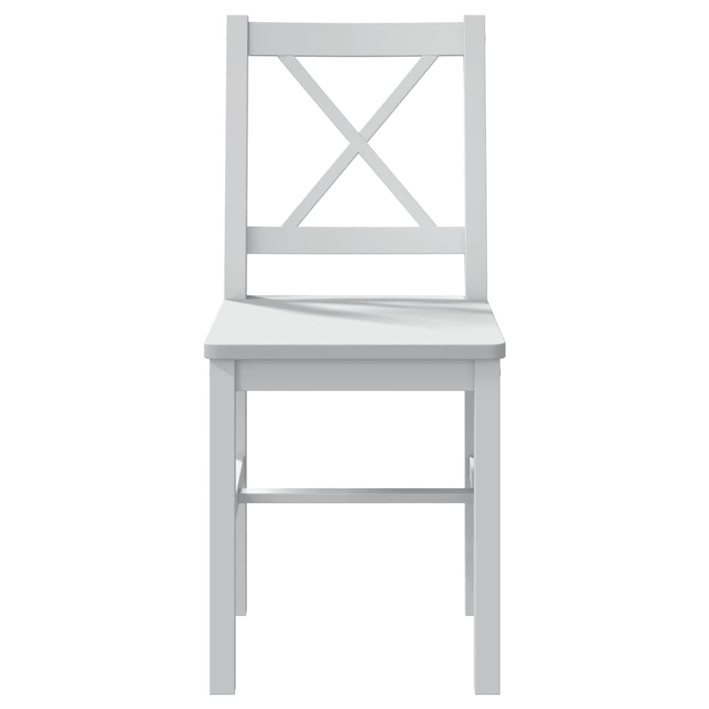 vidaXL 5 Piece Dining Set White