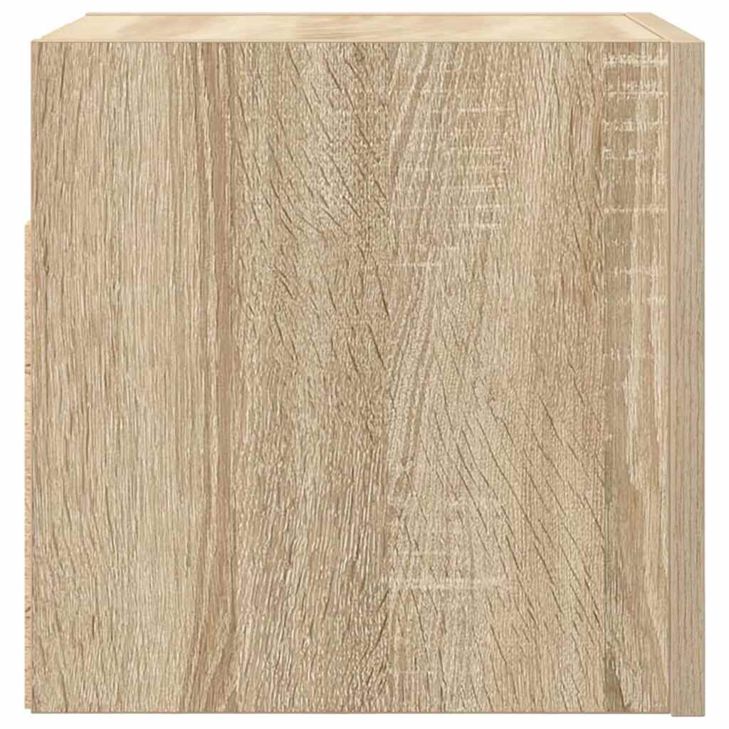 vidaXL Wall Mounted TV Cabinets 2 pcs Sonoma Oak 30.5x30x30 cm