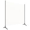 vidaXL 1-Panel Room Divider White 175x180 cm