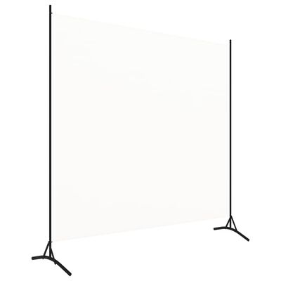 vidaXL 1-Panel Room Divider White 175x180 cm, white vidaXL 1-Panel Room Divider White 175x180 cm