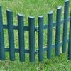 vidaXL 17 pcs Lawn Dividers 10 m Green