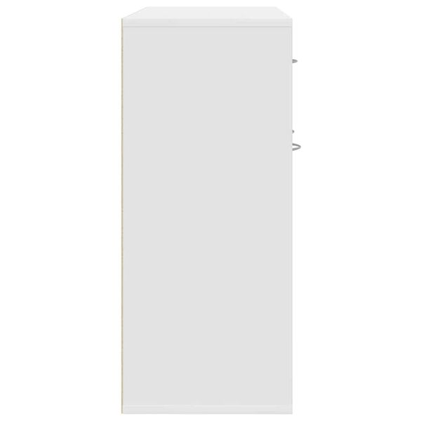 vidaXL Sideboard White 88x30x70 cm Engineered Wood