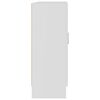 vidaXL Vitrine Cabinet White 82.5x30.5x80 cm Engineered Wood