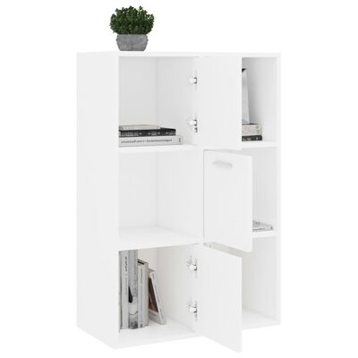 vidaXL Storage Cabinet White 60x29.5x90 cm Engineered Wood, white vidaXL Storage Cabinet White 60x29.5x90 cm Engineered Wood
