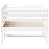 vidaXL Day Bed without Mattress White 90x200 cm Solid Wood Pine