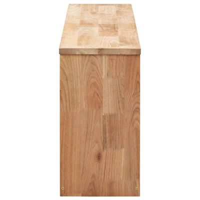 vidaXL Shoe Storage Bench 94x20x38 cm Solid Walnut Wood,  vidaXL Shoe Storage Bench 94x20x38 cm Solid Walnut Wood