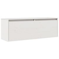 vidaXL Wall Cabinet White 100x30x35 cm Solid Wood Pine, white vidaXL Wall Cabinet White 100x30x35 cm Solid Wood Pine