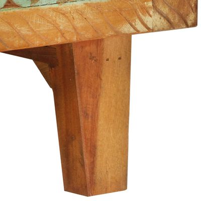 vidaXL Hand Carved Sideboard 55x30x75 cm Solid Wood Reclaimed