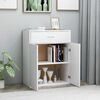 vidaXL Sideboard White 60x30x75 cm Engineered Wood