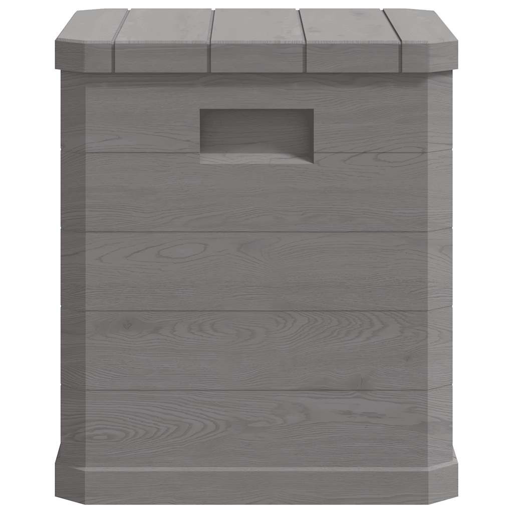 vidaXL Garden Storage Box 90 L Brown