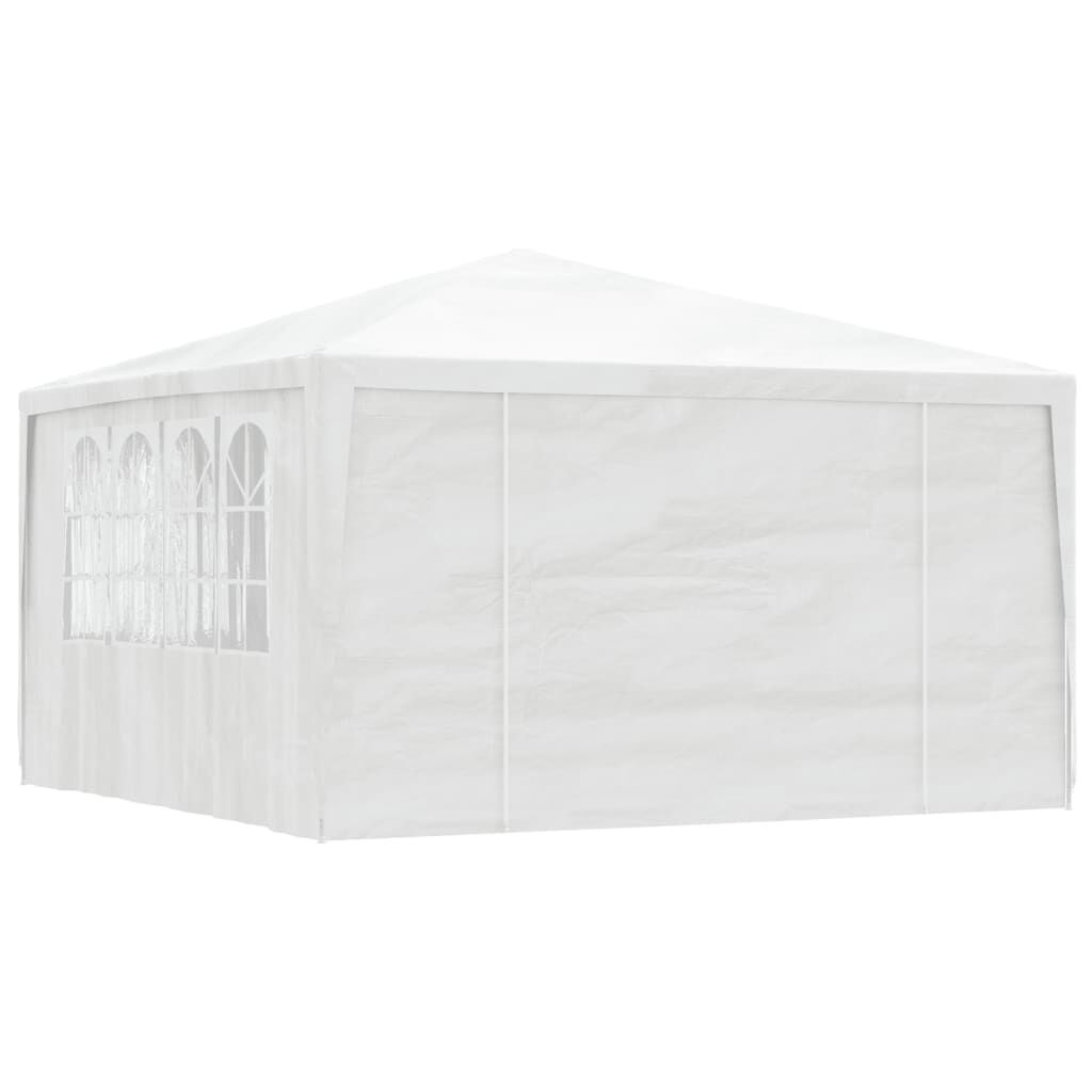 vidaXL Professional Party Tent with Side Walls 4x4 m White 90 g/m?