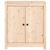 vidaXL Sideboard 70x35x80 cm Solid Wood Pine