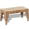 vidaXL Coffee Table | Genuine bamboo colour | High-quality bamboo | Small