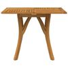 vidaXL Garden Table 85x85x75 cm Solid Wood Acacia