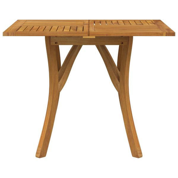 vidaXL Garden Table 85x85x75 cm Solid Wood Acacia