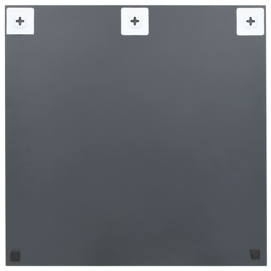 vidaXL Wall Mirrors 2 pcs 60x60 cm Square Glass