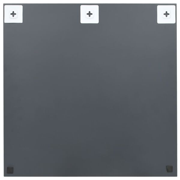 vidaXL Wall Mirrors 2 pcs 60x60 cm Square Glass