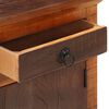 vidaXL Nightstand Solid Acacia Reclaimed Wood