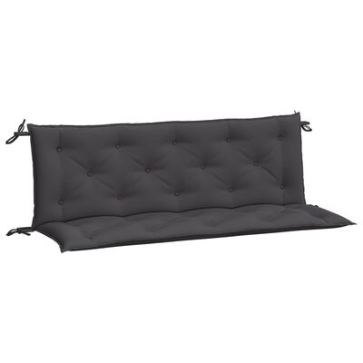 vidaXL Garden Bench Cushions 2pcs Anthracite 150x50x7cm Oxford Fabric, anthracite vidaXL Garden Bench Cushions 2pcs Anthracite 150x50x7cm Oxford Fabric