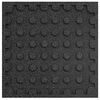 vidaXL Fall Protection Tiles 24 pcs Rubber 50x50x3 cm Black