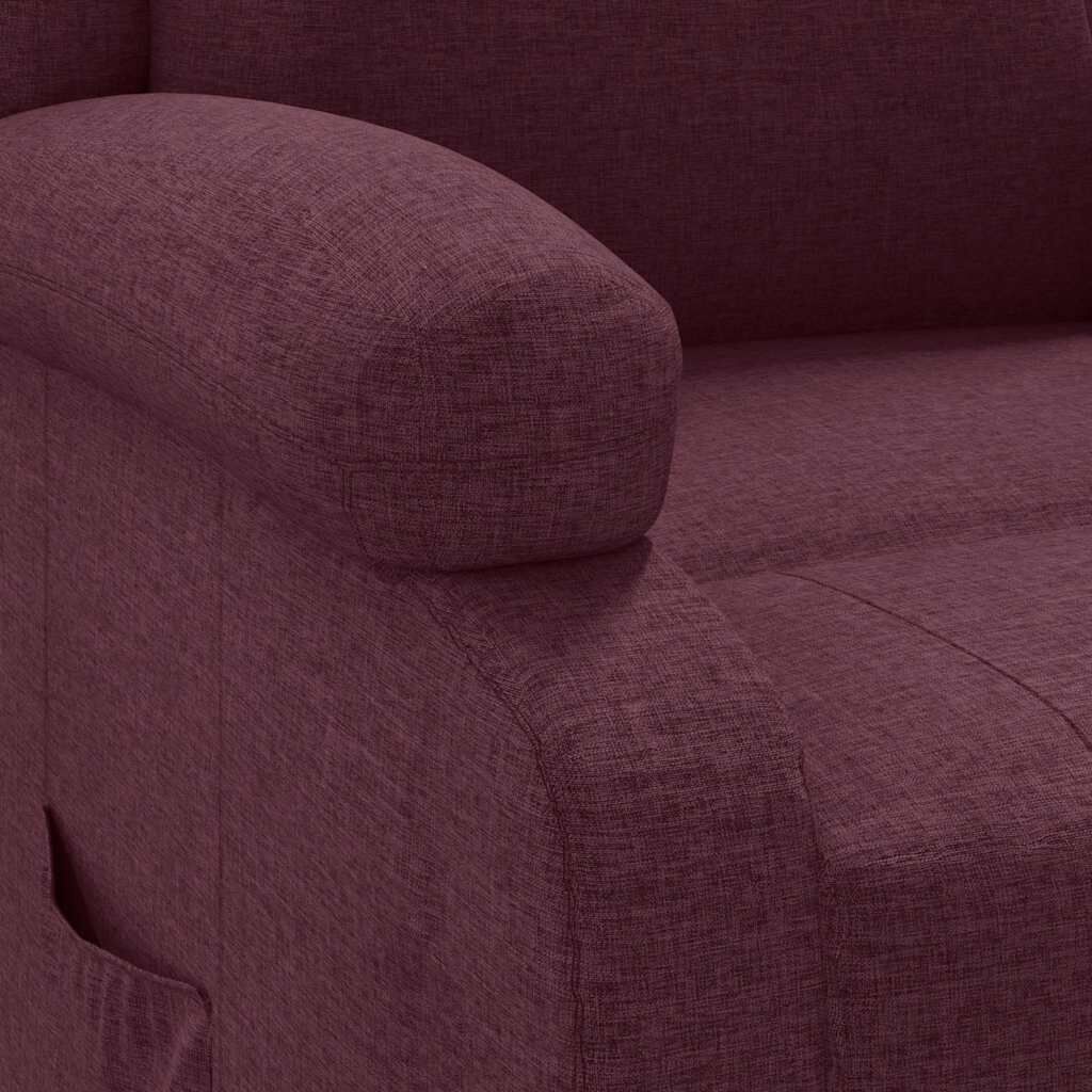 vidaXL Recliner Chair Cream Fabric