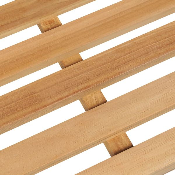 vidaXL Garden Bench 114 cm Solid Teak Wood
