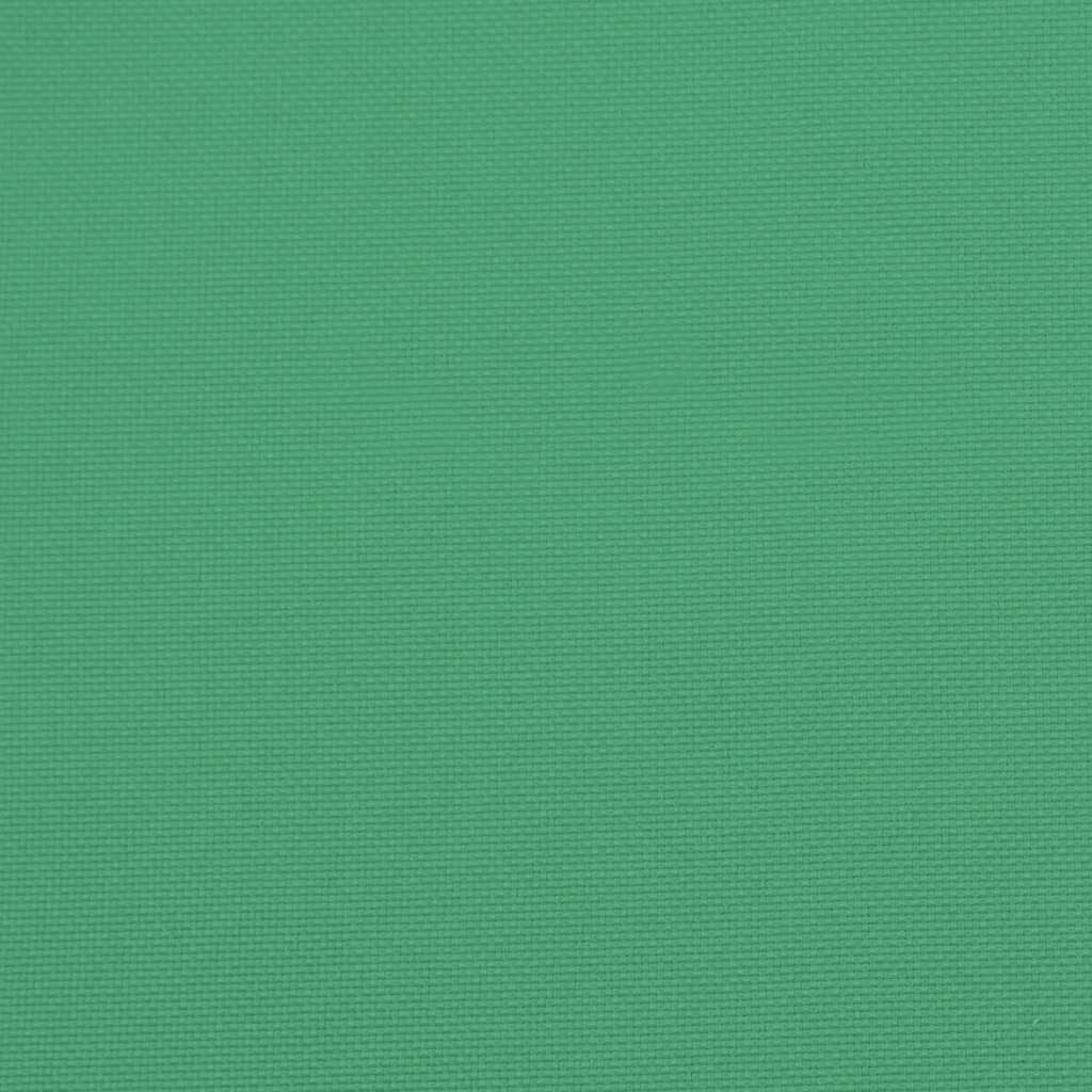 vidaXL Garden Bench Cushion Green 120x(50+50)x7cm Oxford Fabric