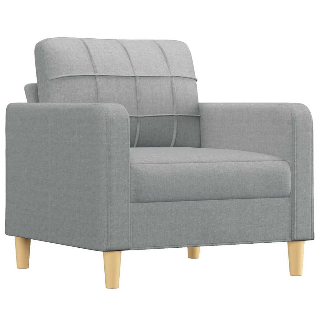 vidaXL 3-Seater Sofa Dark Grey 180 cm Fabric
