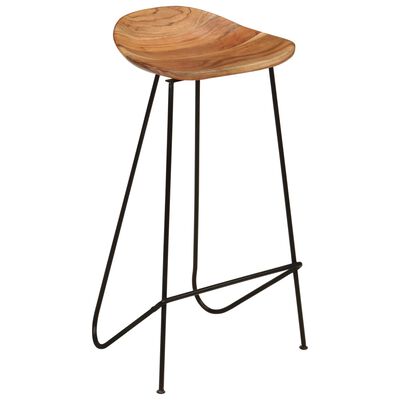 vidaXL Bar Stools 2 pcs Solid Acacia Wood,  vidaXL Bar Stools 2 pcs Solid Acacia Wood